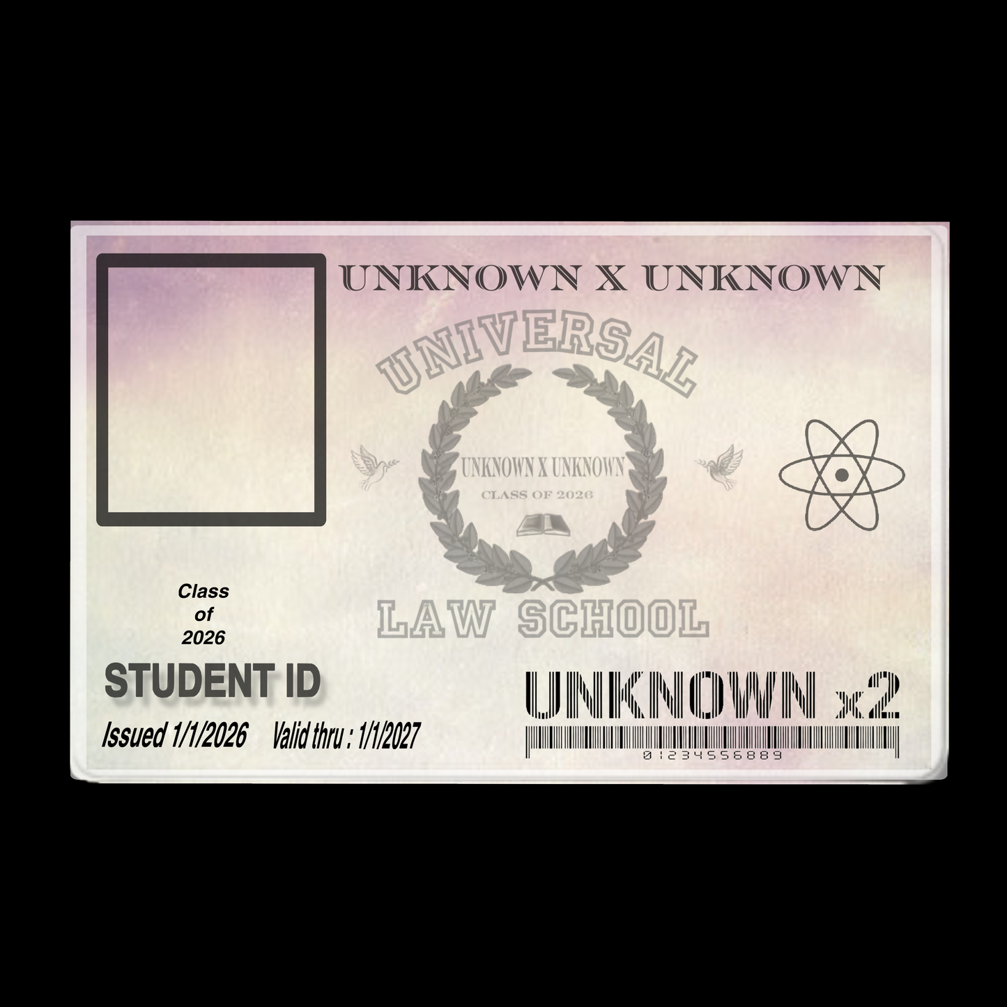 Student ID Card - Class Of 2026 (Digital or Physical)